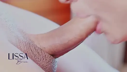 Nur blowjob und handjob nahaufnahme
