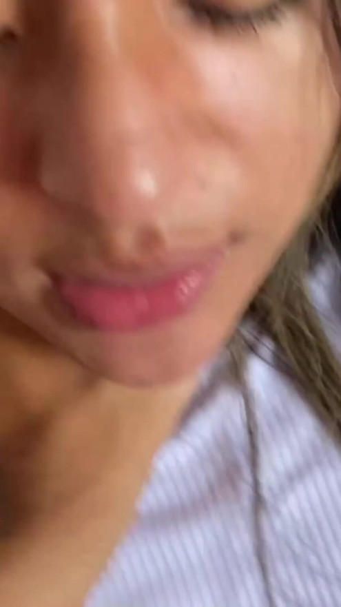 Sexy Latina gives me an excellent blowjob | Clip 1