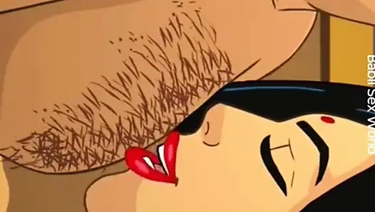 MISTAKENLY WE TELEPORTED SAVITHA BHABHI FROM PAST AND END UP FUCKING HER.