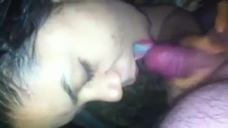 Asian cum in mouth