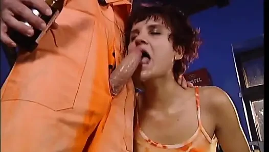 Horny Whore Suck a Big Hard Cock Before She Get Fuck
