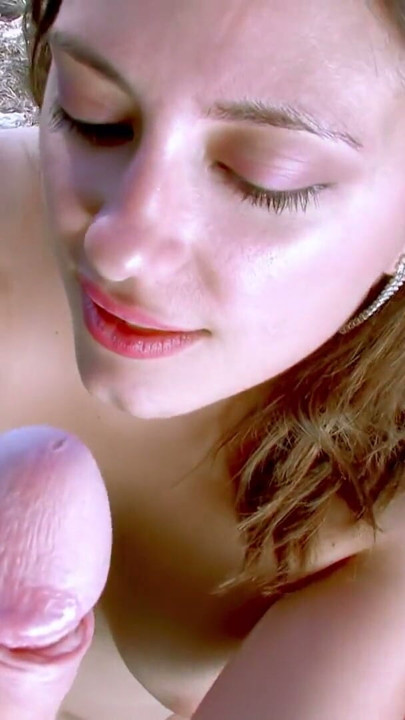 Anal photo session in the woods with French beauty Nina Feline | Clip 1