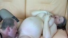 Hairy german pregnant fucked and fisted