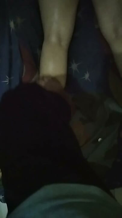 Massage with Aunt Angelina's feet