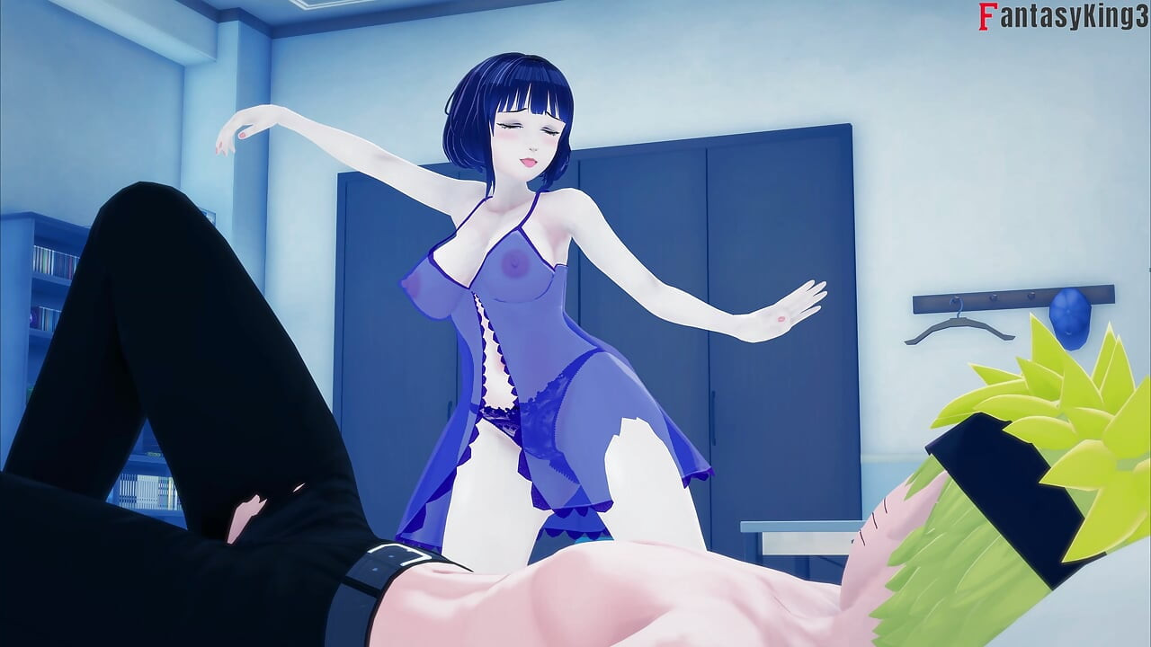 Hinata เย็ดควยใหญ่ผิวดําขณะที่นารูโตะอยู่ในห้องข้างบ้าน - Hinata NTR: ชู้ของ Sinobi - หนังเต็มใน Patreon: Fantasyking3