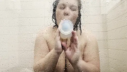 Пухлая мачеха, время душа