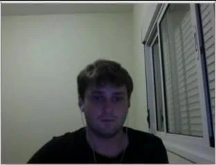 Straight guys feet on webcam #461