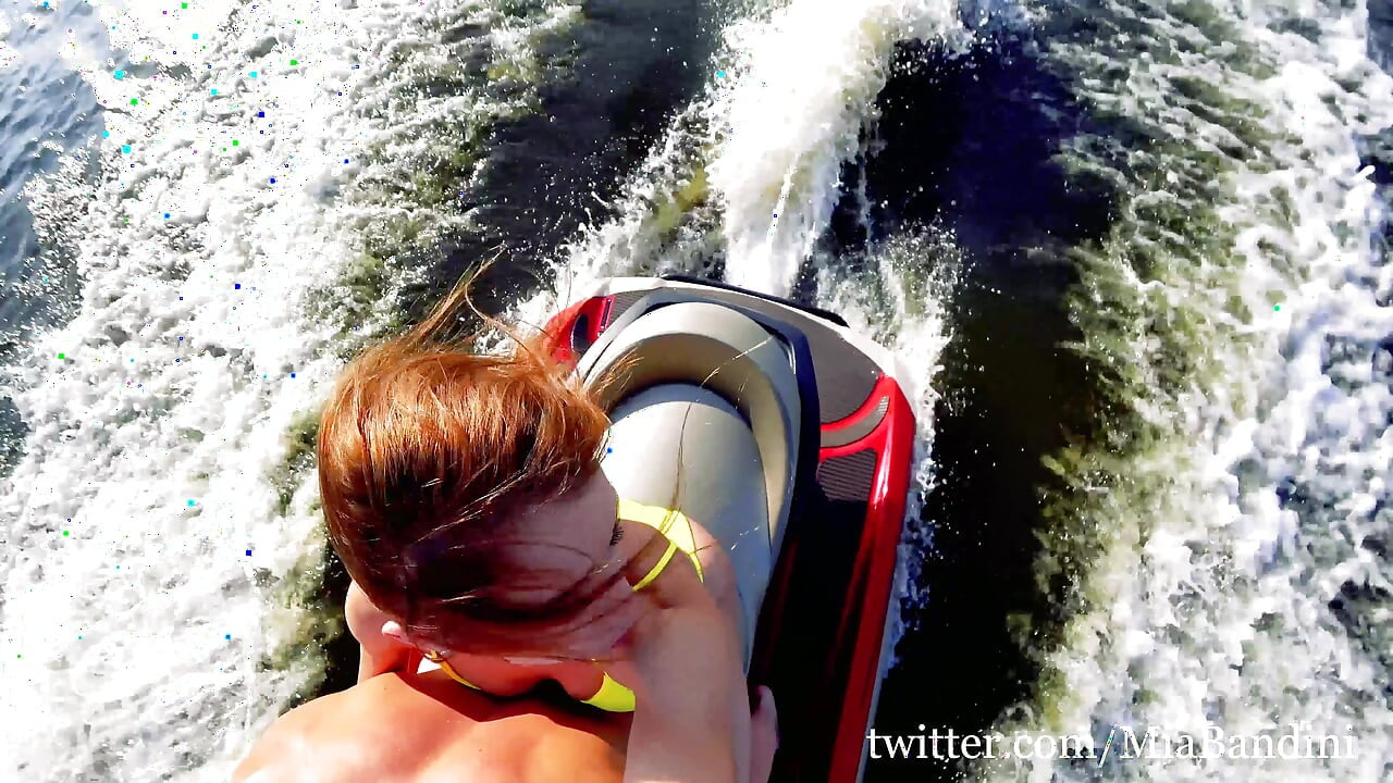 PUBLIC ANAL RIDE ON THE JET SKI IN THE CITY CENTRE 2