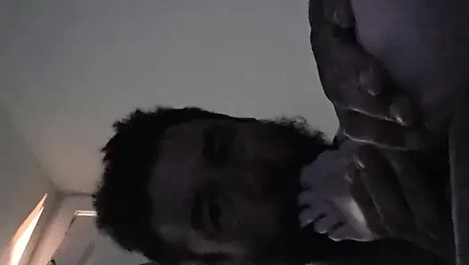 Sucking toes