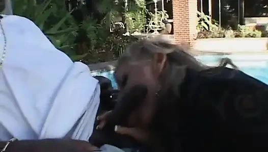 Weiße schätzchen dp in interracial zusammenstellung gefickt