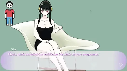 Cachipun With Waifu - Playing Rock, Paper, Scissors With Beautiful Yor F...