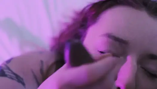 Marianna Mars POV Cock Sucking During a Photoshoot