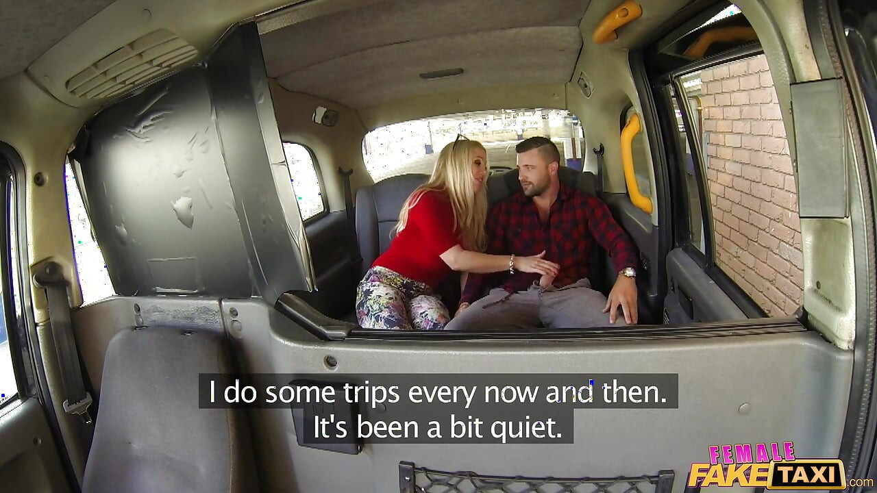 Female Fake Taxi - Horny Big Tit Max Takes a Risk Flashing in a Parking Lot & Scores a Filthy Car Fuck & Anal Fun