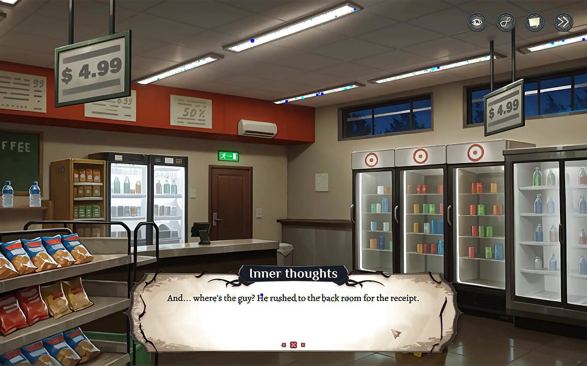 Hotel Tales SPOOKY HENTAI Game Ep.3 CAUGHT FUCKING at WORK with a huge CREAMPIE !