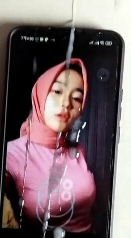 Cumtribute  big boobs malay girl