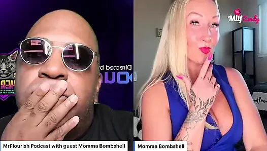 Mrflourish Podcast an Evening Affair with Guest Momma Bombshell