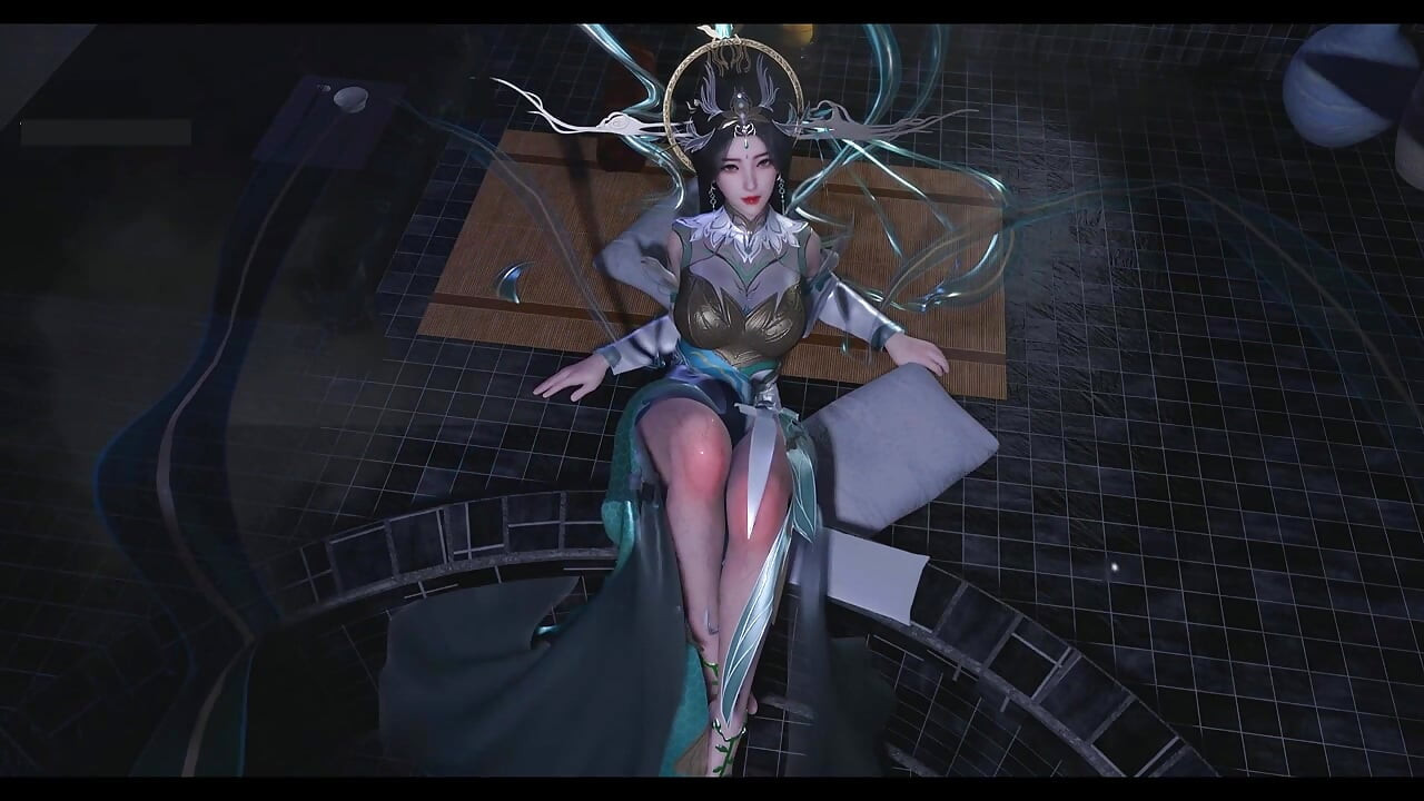 디지털로 향상된 여신 - 3D 애니메이션 헨타이
