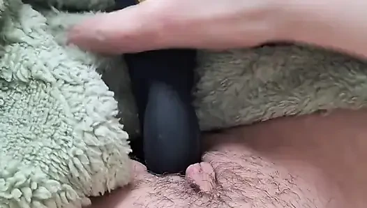 MILF Orgasmus Sextoy Kitzler in Flammen