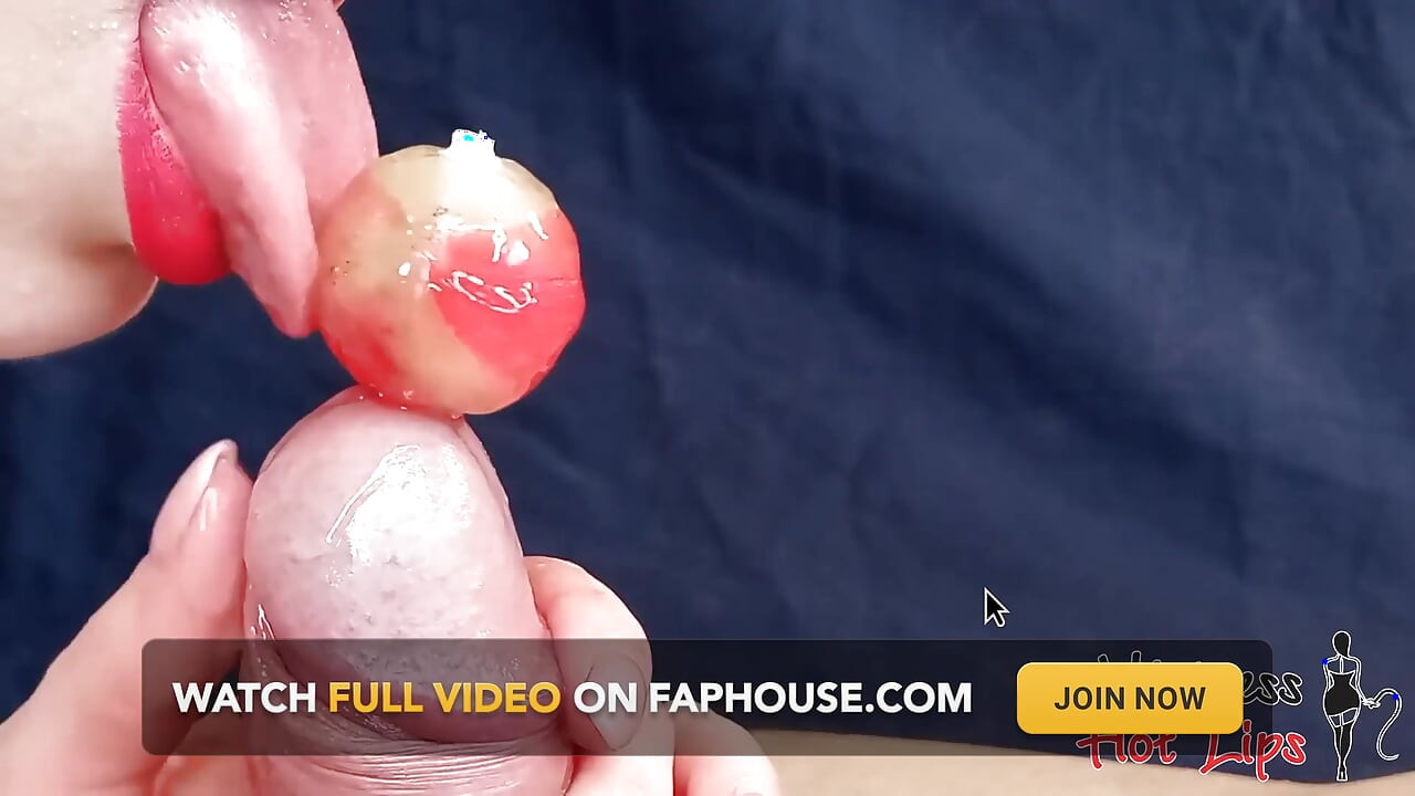 Han kom 3 gange med en slikkepind i pikken