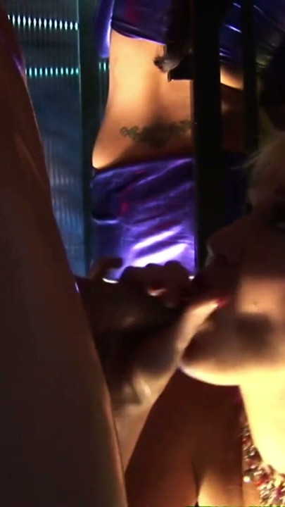 Horny girls deliver superb blowjobs before getting drilled in a group sex | Clip 1