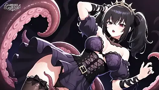 The "Thousand" Monster and Goth Girls 1  - Dark Hentai Fantasy