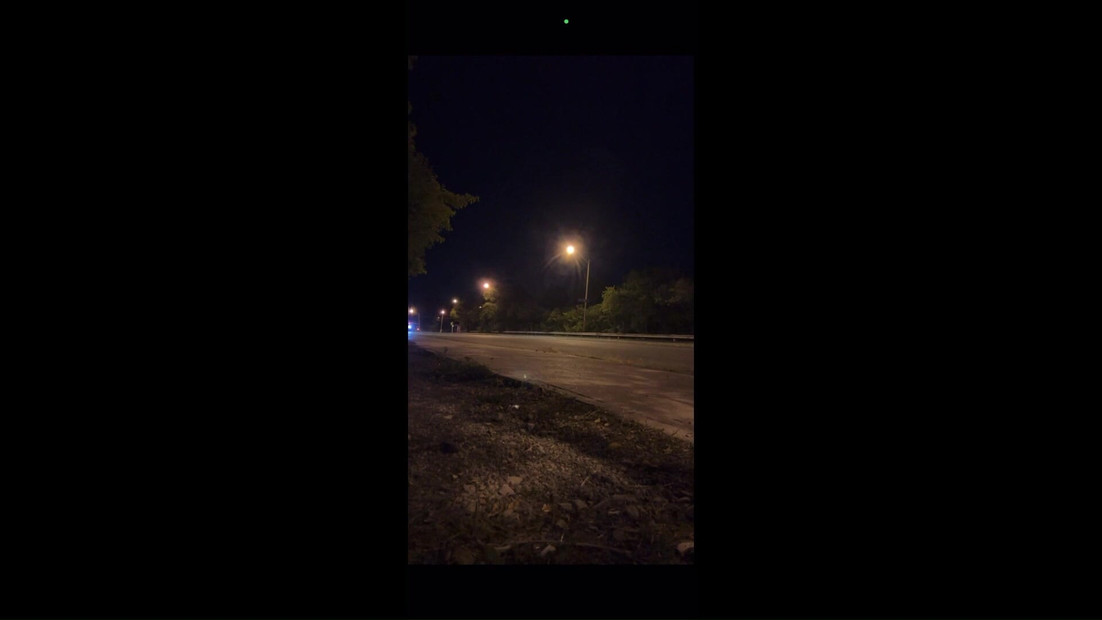 Late Night Street Exhibitionist