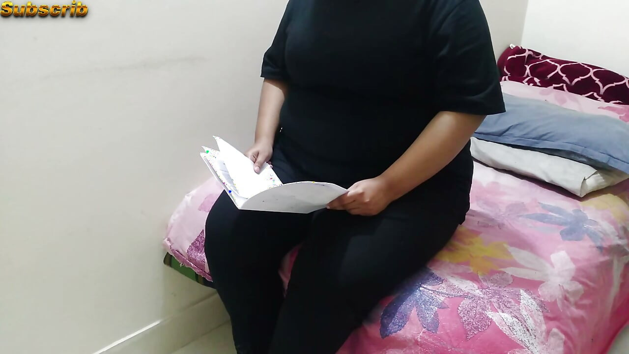 Fuck a Friend's Wife While She Is Reading A Book Alone - Indian Real Sex clear Hindi Audio Aria Mia