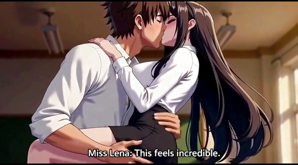irresistible sex desire between a beautiful teacher and her devoted college student
