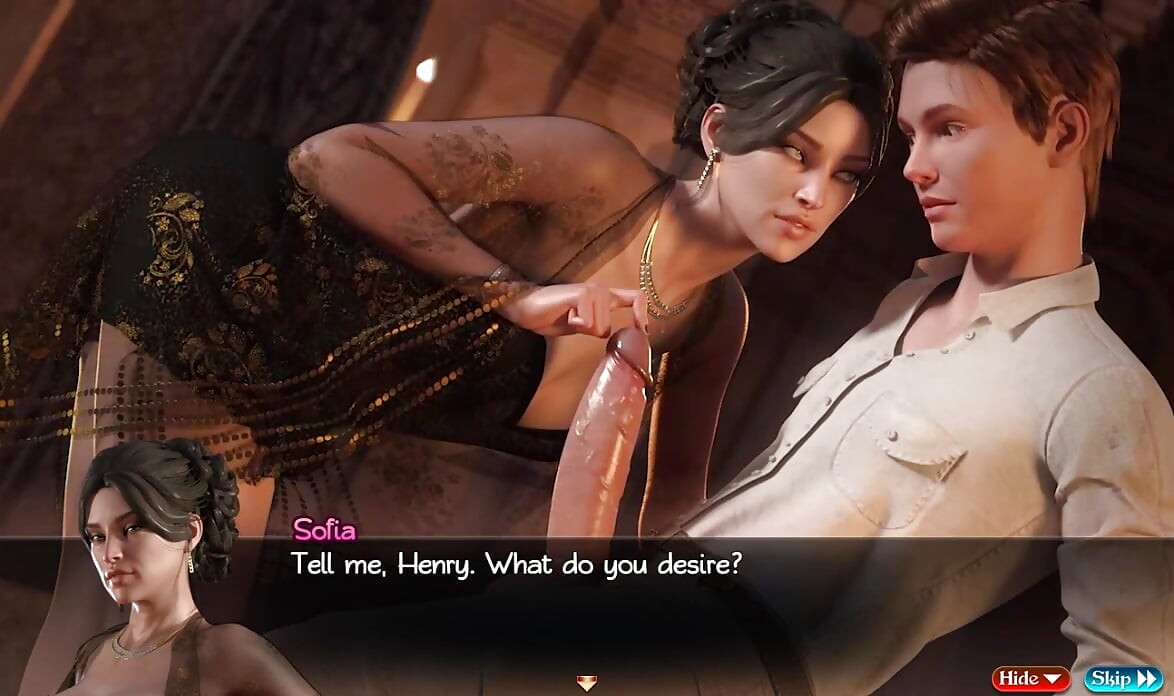 ナディアの宝 - 66,67 - ゲームプレイ - ロールプレイ - アナルセックス、スリーサム、ミルフによる手コキ