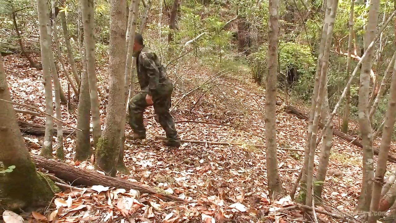 Russian Soldier Captured and Edged Deep in the Woods