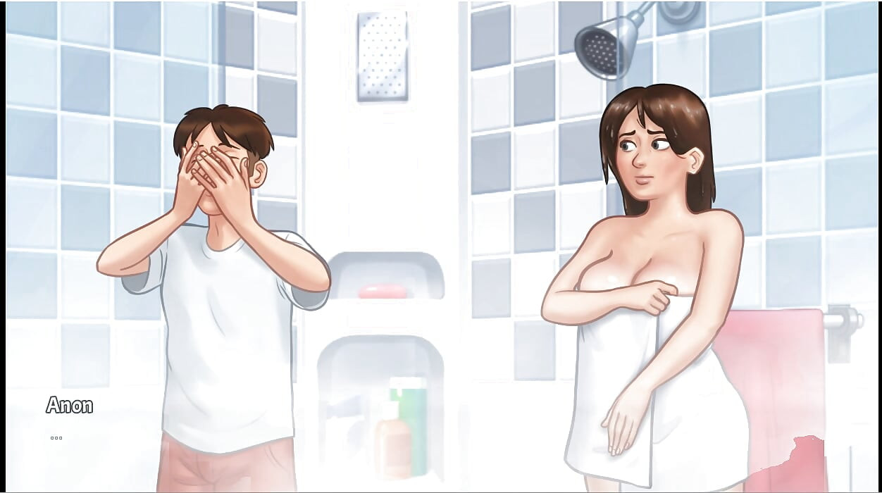 Summertime saga - gameplay - roleplay -debbie shower scenes and mutual masturbation