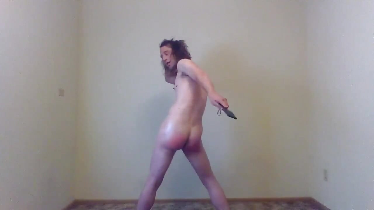 300+ Paddle Strikes to Each of My Transgirl Asscheeks & Own Buttcrack
