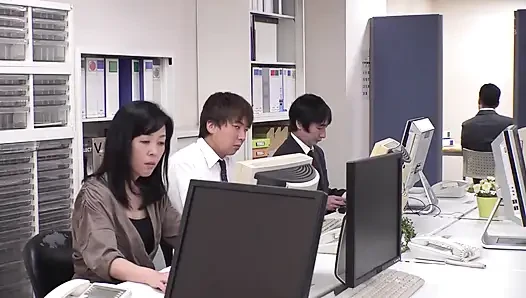 Younger Female Boss Seduces Me with Sweet and Teasing Whispers in My Ear From Behind. Part.1