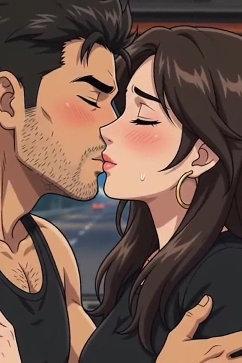 คนขับรถบรรทุก Ek ยกของให้สาวบนทางหลวง