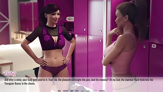 Awam 2 - istri dan ibu tiri - s2 - bagian 3 - seks threesome sama vicky dan pria kulit hitam besar