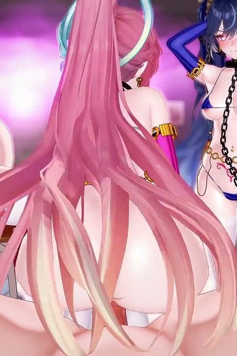 Wuthering Waves - Rover Harem BDSM Sex - 3D Hentai Animations