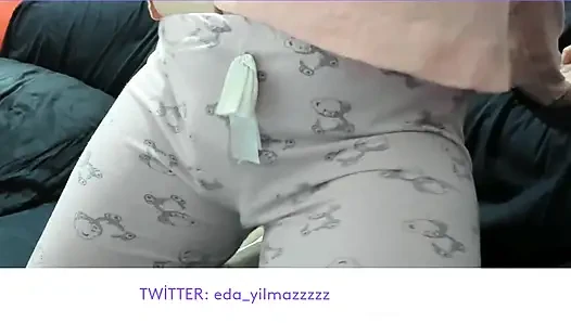 MASTURBATE WITH PAJAMAS- CUM WITH PAJAMAS