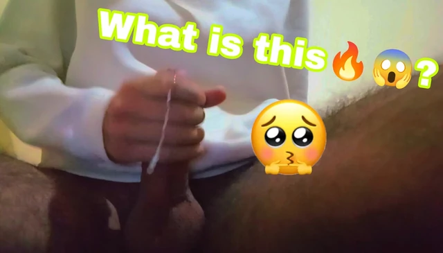 Creamy explosion in a cup of yogurt - intense solo outing! 🔥😱 No face, real feeling