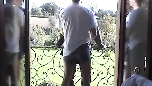 A Couple Gets Spied on While They Fuck at Home