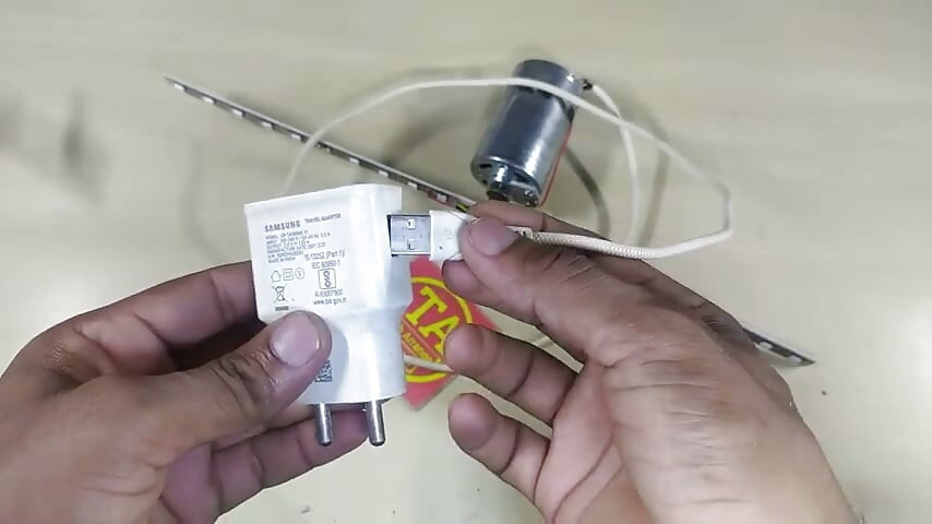 How to create LED fan in home