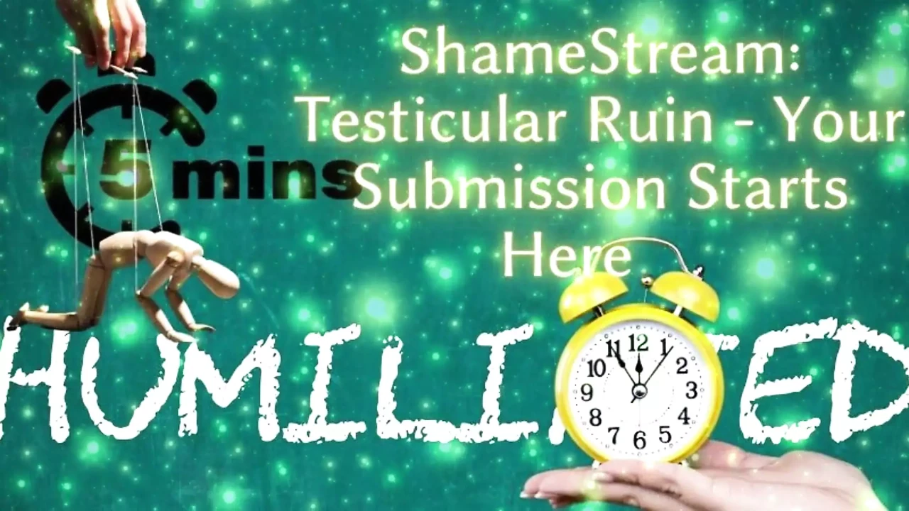Shamestream: Testicular Ruin - Your Submission Starts Here