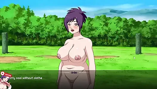 Latihan Naruto Kunohichi. Latihan bareng anko