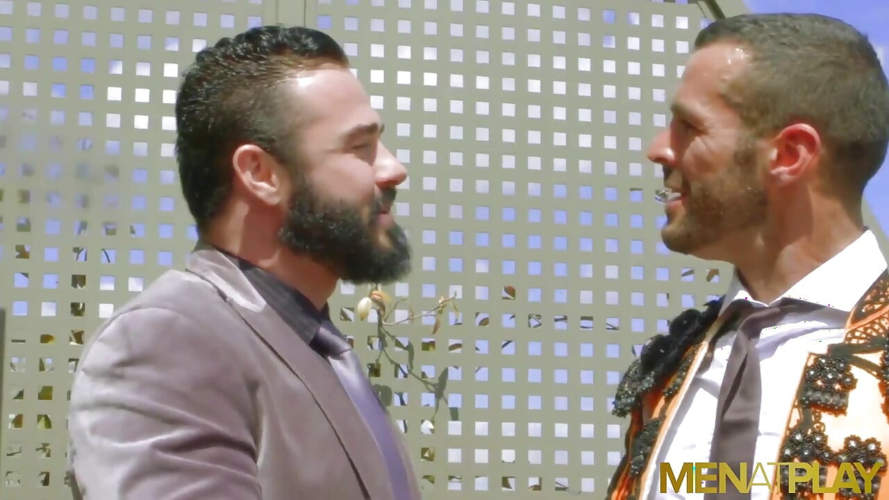 MENATPLAY - Bull fighter Denis Vega anal fucked by businessman