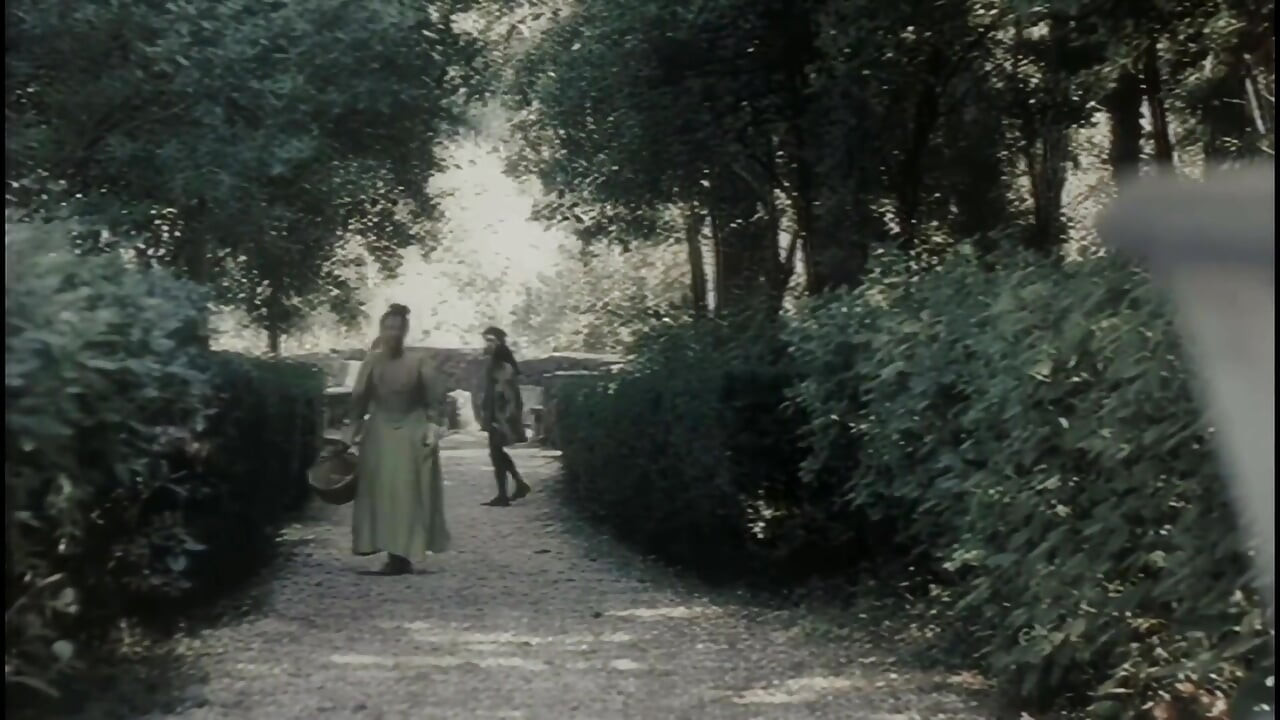 She Stops in the Woods to Pee the Shepherd Sees Her and Screws Her