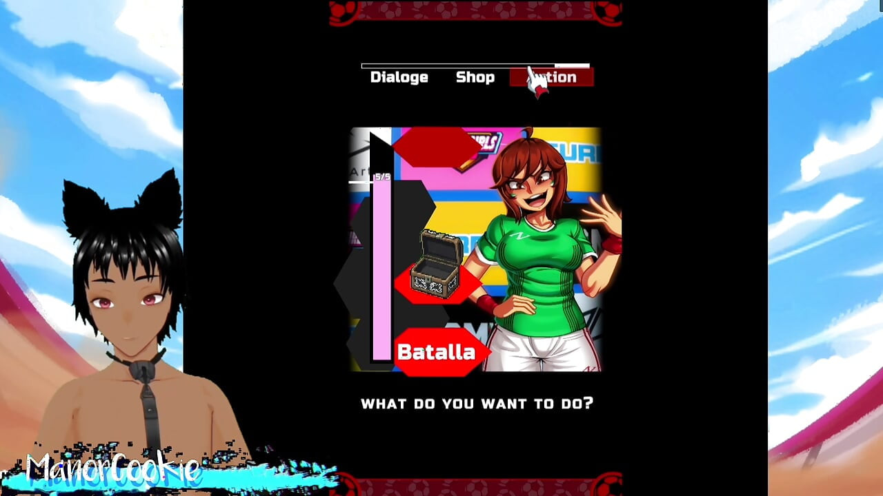 World Cup Girls - A FIFA world cup game and Mexico has challenged us and we might get a special blow job!