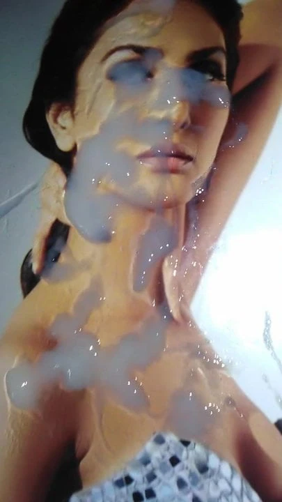 Vaani kapoor cum tribute garam muth on slutty face