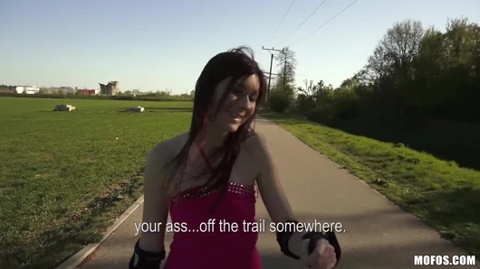 Public Pickups - an Idle College Chick Is a Perverts Plaything and I Played with All of Katie's Wet Holes.
