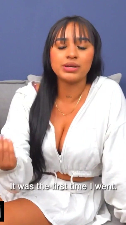 Ich habe dieser vollbusigen 18-jährigen LATINA gezeigt, was ihr FREUND sich in New York nie leisten konnte - latina Casting | Clip 1