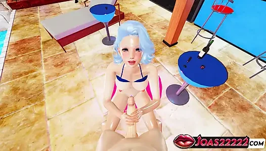 Rule34 michie havuz anime 3d hentai - frenulum yalama, ıslak elle muamele, ıslak oral seks boşalma