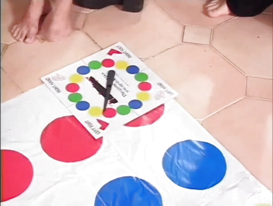 Pretty blonde babe big dick sucking pussy fucking threesome...cum on tits